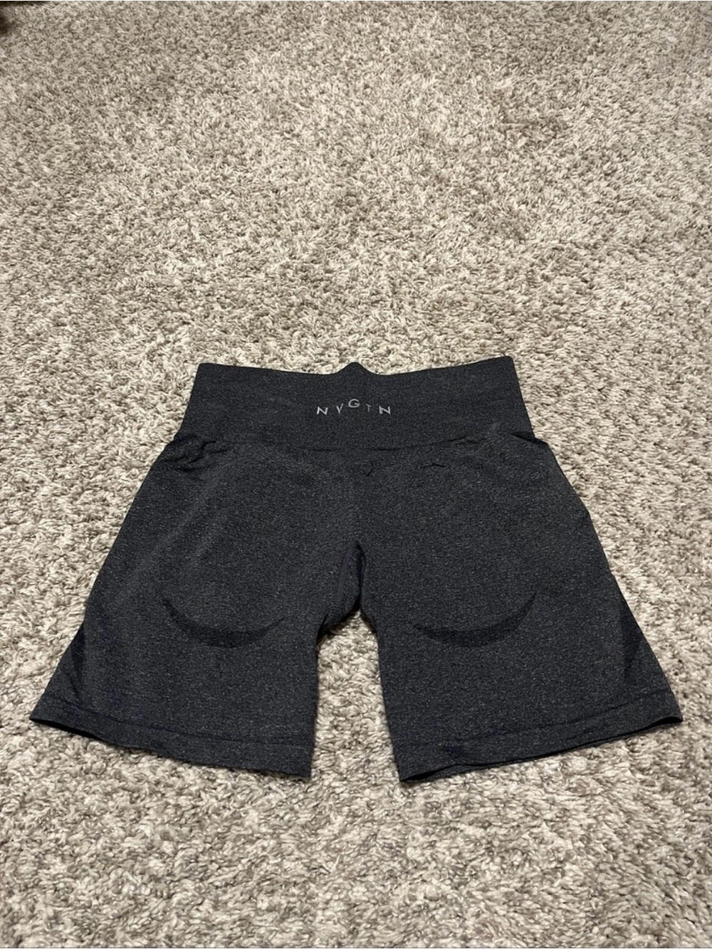 NVGTN Black Athletic Bike Shorts
